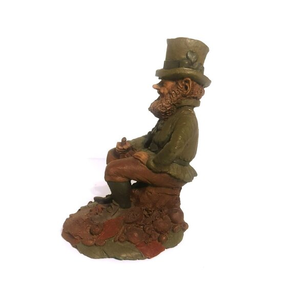 Tom Clark Gnomes O'Brian Irish Leprechaun Item 1084 #85 1985 Figurine - Picture 2 of 5